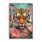 Stupell Industries Fierce Tiger In Waiting Framed Giclee Design by LSR Design Studio